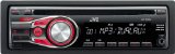 JVC KDR-330Single-Din Car Stereo with Dual Aux Inputs3-Band Equalizer6 Station Presets