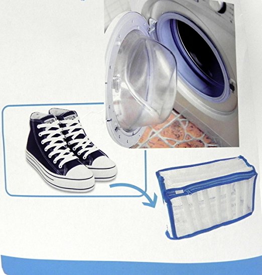 The Sneaker Laundry Bag (Just Drop Soiled Sneakers Into Bag and Drop in Washing Machine) by DINY Home & Style