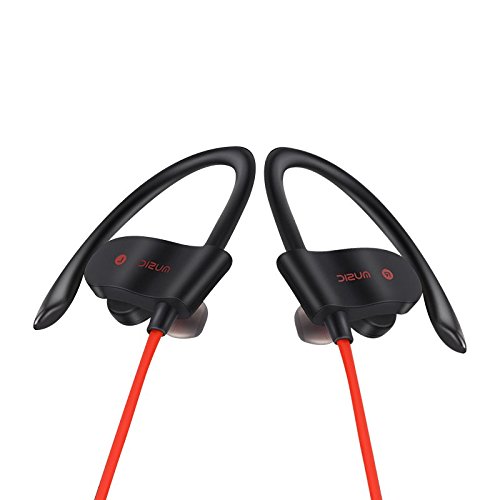 Bluetooth Headphones Wireless Earbuds with Mic IPX7 Waterproof HD Strereo, 7-9 Hrs Playback Noise Cancelling Headsets, Great for Running, Jogging, Hiking, Biking, Gym etc (Comfy & Fast Pairing)
