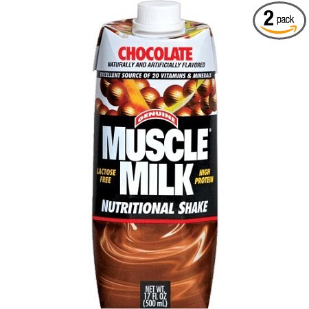Muscle Milk RTD Chocolate - Case - 17 oz/12 Servings - 1 Case