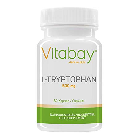 L-TRYPTOPHAN 500mg 60 Capsules