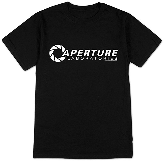 Portal 2 Aperture 80's Logo Premium Tee