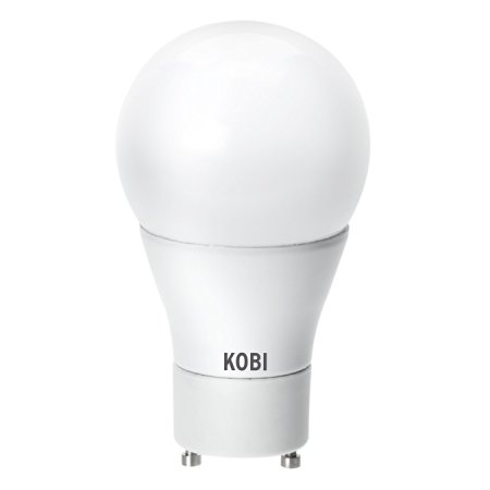 Kobi Electric K3N1 10-watt (60-Watt) Omni Directional GU24 Base A19 LED 2700k Warm Light Bulb, Dimmable