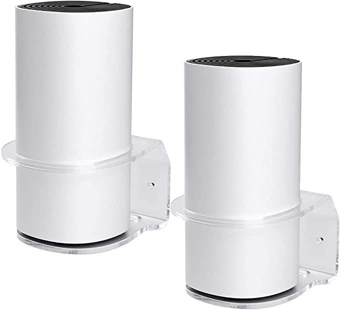 Koroao Wall Mount Holder for TP-Link Deco S4/TP-Link Deco M4/Deco P9 - Bracket Hanger Stand for TP-Link Deco M4 Whole Home Mesh WiFi System (2-Pack)