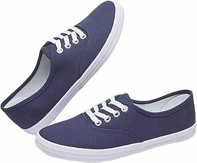 Shoes8teen Womens Canvas Decks Sneakers 18 Colors Available