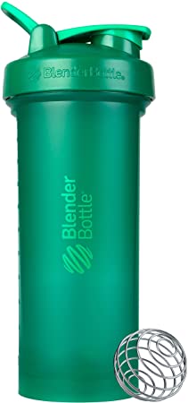 BlenderBottle Classic V2 Shaker Bottle Perfect for Protein Shakes and Pre Workout, 45-Ounce, Emerald Green