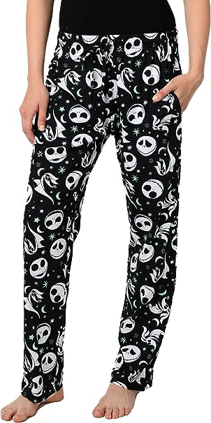 Disney Womens PLUS SIZE Lounge Pants Pajama Bottoms All Over Print Marie