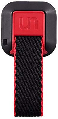 Ungrip Colors Collection. The Most Comfortable and Secure Way to Hold Your Phone! Compatible with iPhones and Android Phones. (Red)