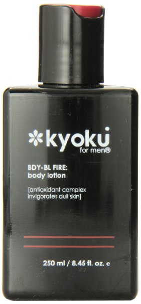 Kyoku for Men Fire Body Lotion, 8.45 Fluid Ounce