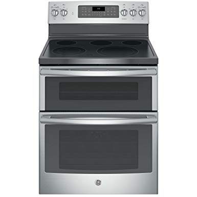 GE JB860SJSS 30" Stainless Steel Electric Smoothtop Double Oven Range - Convection