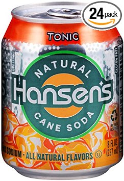 Hansen's Tonic Water (8-Ounce Cans, Pack of 24)