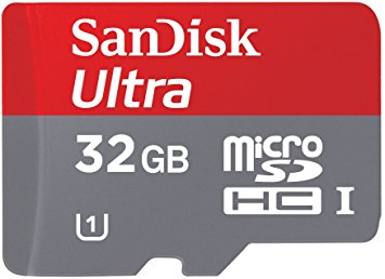 SanDisk Class 10 32GB Micro SDHC Card with Adapter (SDSDQUA-032G-A11A)