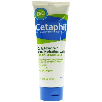 Cetaphil Daily Advance Ultra Hydrating Lotion- 8 oz (Quantity of 3)