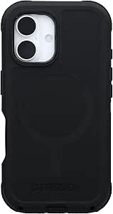 OtterBox iPhone 16 Defender Series Case - Black (Single Unit Ships in polybag)