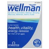 Vitabiotics Wellman Vitamin and Mineral Supplement 30 Tablets