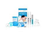 Crystal Smile Professional Teeth Whitening Deluxe Home Kit EU and UK Approved  2 FREE REELS OF FLOSS included  Professional High Grade Peroxide Free Gel - All Products made in the USA Safer than the best TeethTooth Bleaching Whitening Kits Pens and Other Bleach Whitening Systems