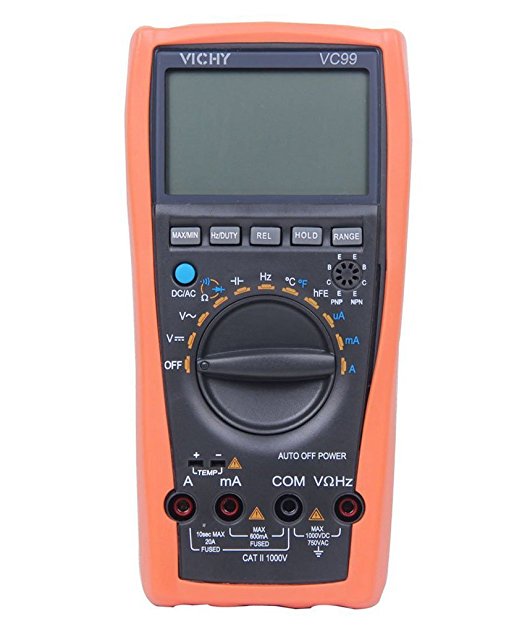 Samyo VC99 3 5/6 Auto / Manual Range Digital Multimeter Tester Resistance Capacitance Voltmeter Ammeter Thermometer Test Meter