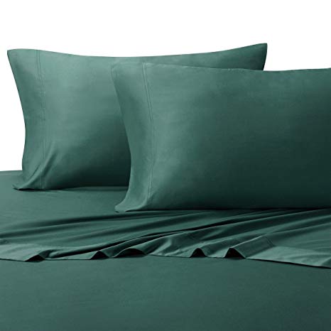 Royal Hotel ABRIPEDIC Bamboo Sheets, 600 Thread Count, Silky Soft Sheets 100% Viscose from Bamboo Sheet Set, Queen, Teal