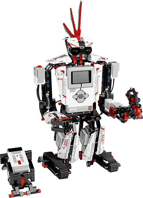 LEGO MINDSTORMS EV3 31313 Robot Kit with Remote Control for Kids, Educational STEM Toy for Programming and Learning How to Code (601 pieces)