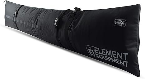Element Equipment Padded Ski Bag Adjustable One Size Fits All Travel Ski Bag