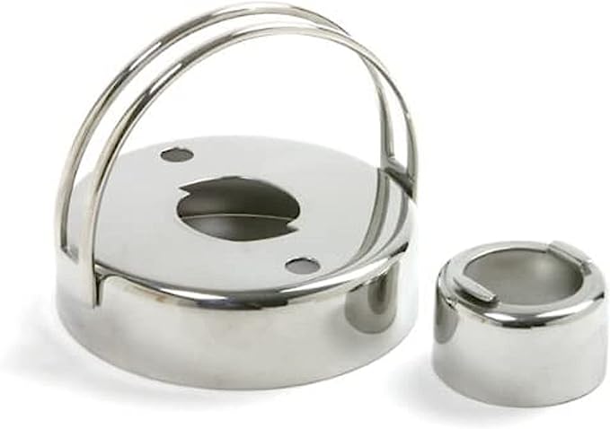 Norpro Stainless Steel Donut Biscuit Cutter with Removable Center