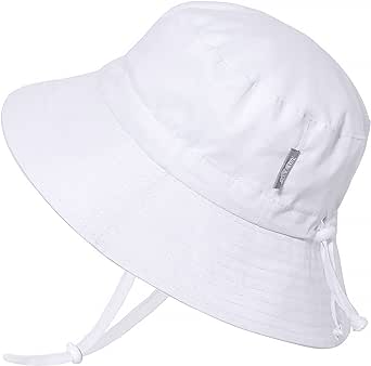 JAN & JUL Grow-with-Me Cotton Bucket Sun-Hat for Baby and Kids