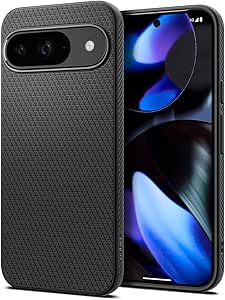 Spigen Liquid Air Case Compatible with Google Pixel 9/9 Pro - Matte Black