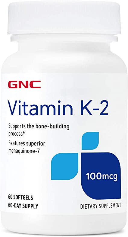 GNC Vitamin K-2-100 mcg