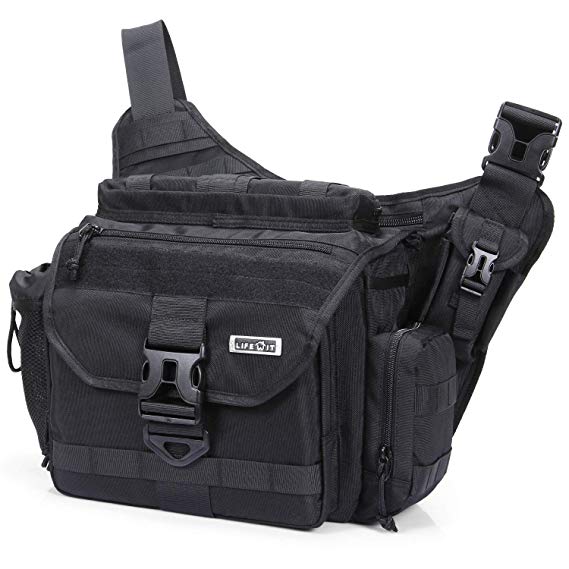 Lifewit Multi-Functional Military Tactical Messenger Bag Large Shoulder Bags Laptop Cross Body Bag Fit Hiking, Outdoor Sports, Daily Service Military Affairs