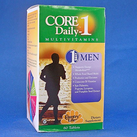 Country Life Core Daily 1 for Men Tablets, 60 Count