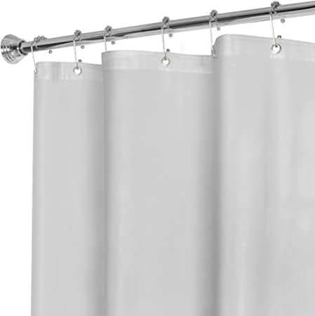 Maytex No More Mildew Shower Curtain Liner, (Frosty)