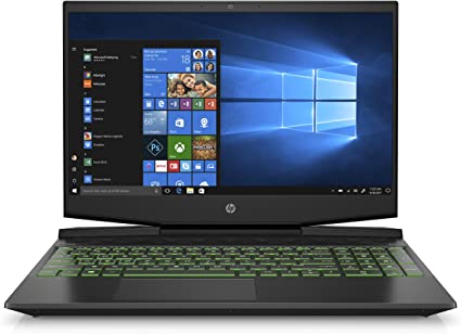 HP Pavilion Gaming 15-Inch Laptop, Intel Core i5-9300H, NVIDIA GeForce GTX 1650, 12GB RAM, 256GB SSD, Windows 10 (15-dk0041nr, Black)