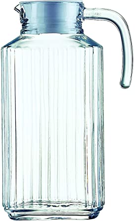 Luminarc Quadro Glass Fridge Jug With Lid