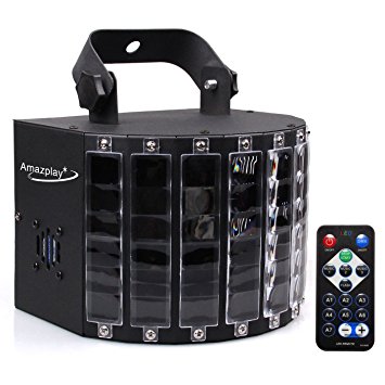 Amaz-Play Stage DJ Lighting Club Party Dance Disco Lights with 27W 9 Colors Effect by Remote Control