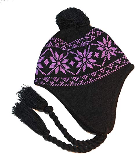 SnowStoppers Kids Winter Knit Hat - Nordic