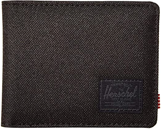 Herschel Men's Hank RFID Bi-fold Leather Wallet