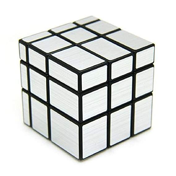 Shengshou 3 x 3 Mirror Cube Puzzle, Silver