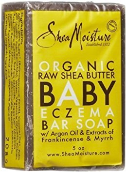 Shea Moisture Raw Shea Butter Baby Eczema Bar Soap (Pack of 2)