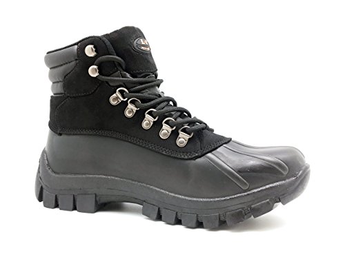 LM Men Waterproof Rubber Sole Winter Snow Boots Work Boots 7014