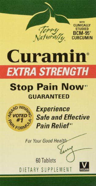 Terry Naturally Curamin Extra Strength, 60 Tablets (FFP)