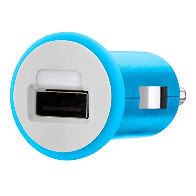 Belkin MIXIT Car Charger with USB Port - 2.1 AMP (Blue)