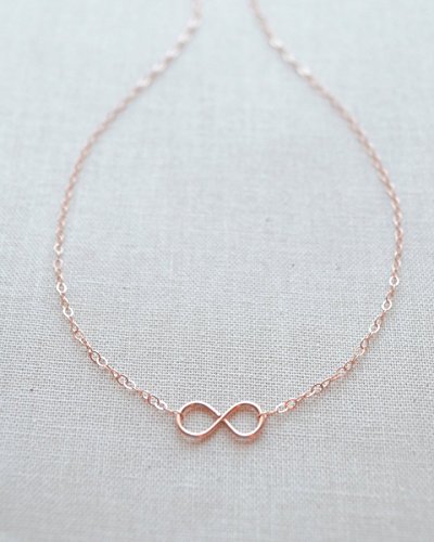 Tiny Infinity Necklace - Silver, Gold or Rose Gold