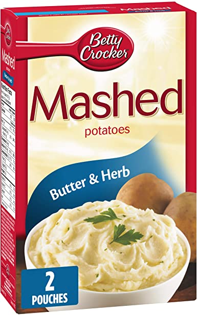 Betty Crocker Butter and Herb Mashed Potato, 215 Gram