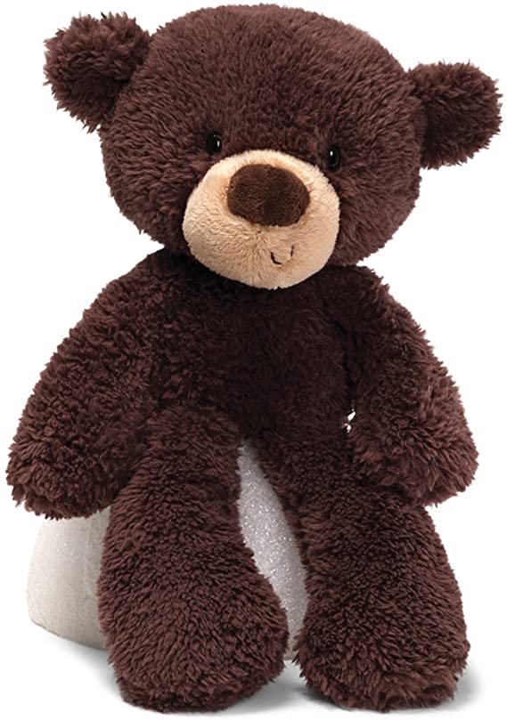 Gund 36cm Fuzzy Chocolate Bear