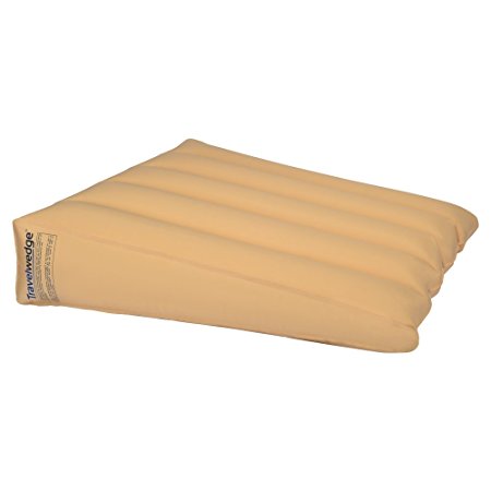 Inflatable Bed Wedge, Acid Reflux Wedge, Small-Size, 32"L,30"W,8"H Weighs 2.2 Pounds (WEDGE ONLY, DOES NOT INCLUDE PUMP OR COVER)