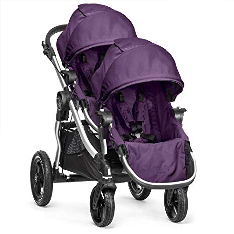 2016 Baby Jogger City Select With 2nd Seat, Amethyst/Silver