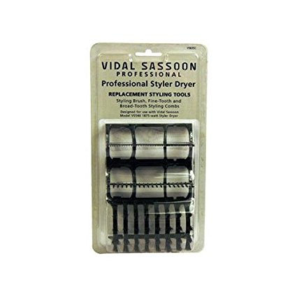 Vidal Sassoon Brush Attachments Coms - 3set