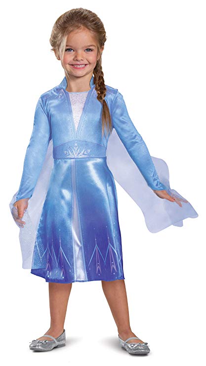 Disguise Disney Elsa Frozen 2 Classic Girls' Costume