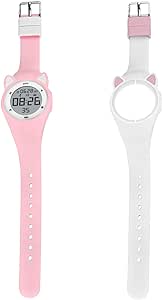 A ALPS Pink cat watch plus White cat strap