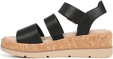 Dr. Scholl's Shoes Women's Once Twice Espadrille Platform Wedge Sandal